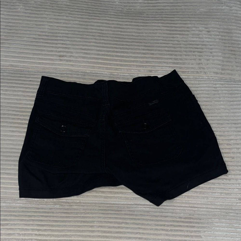 Women's Black Denim Shorts